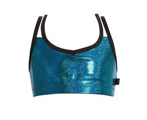 Roxy Crop Top - Child - Aqua