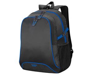 Shugon Osaka Basic Backpack / Rucksack Bag (30 Litre) (Black/Royal) - BC2752