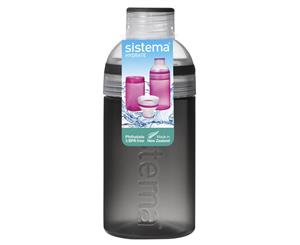 Sistema Trio Drink Bottle 480ml Black