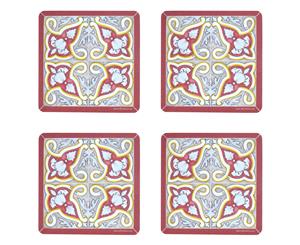 Telki Milano Coasters Packs 4Pcs 10X10Cm Positano E