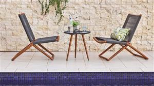 Tesoro 3-Piece Outdoor Chat Setting