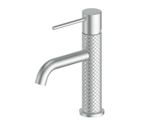 Textura Basin Mixer Brushed stainless