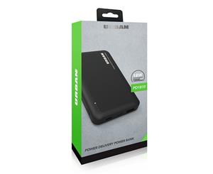 Urban 18W 10000mAh USB-A/USB-C Port Power Bank Battery for Charging Phone/Laptop