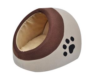 Warm Fleece Cat Cubby M Soft Pet Furniture Basket Kitty Sleeping Bed