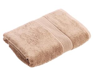 2 x Luxury Zero Twist Cotton 650GSM Bath Towel- Beige