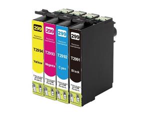 29XL Compatible Inkjet Cartridge Set 4 Ink Cartridges [Boxed Set]