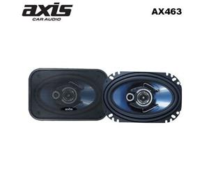 AXIS 4 x 6 inch 3Way Coax Speakers Flush Mount Dash Ferro-cooled Polypropylene