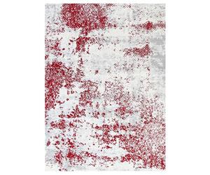 Allure Modern Abstract Red Rug