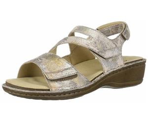 Aravon Women's Cambridge 3 Strap Wedge Sandal