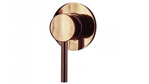 Arcisan Axus Pin Lever Bath/Shower Mixer - Rose Gold PVD