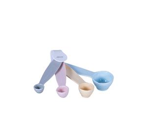 Avanti Ribbed Measuring Spoons Pastel