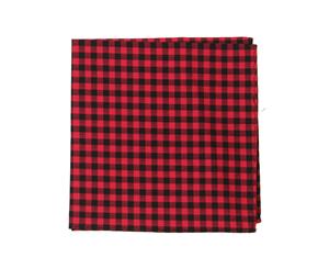 Bar III Mens Gingham Business Pocket Square