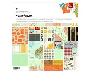 Basic Grey - Hipster Collection Pack 12&quotx 12" - Carte Postale