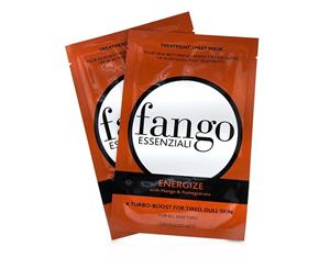 Borghese Fango Essenziali Energize Treatment Sheet Masks 4x25ml/0.83oz