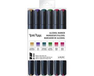 Brea Reese Alcohol Marker Set 6 pack - Jewel