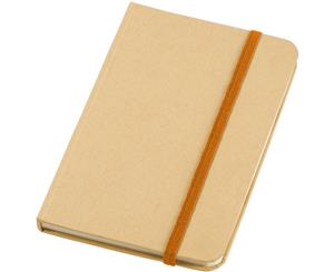 Bullet Dictum Notebook (Natural/Orange) - PF617