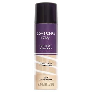 Covergirl Olay Simply Ageless 3in1 Liquid Foundation Creamy Natural