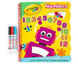 Crayola Numbers 123 Dry-Erase Activity Book