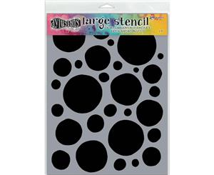 Dyan Reaveleys Dylusions Stencils 9 inch X12 inch - Boulders