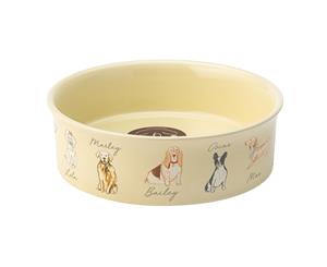 English Tableware Co. Pastel Pets Medium Dog Bowl