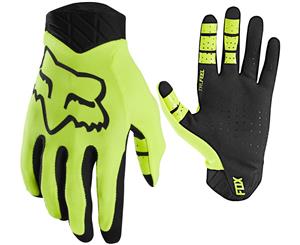 Fox Flexair Lunar Bike Gloves Day Glo Yellow 2020