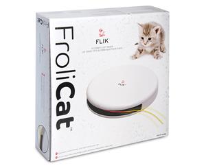 FroliCat Flik Automatic Cat Teaser - White