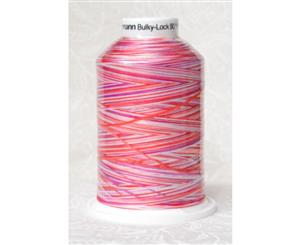 Gutermann Bulky-Lock No.80 1000m Overlocking Thread #9974 Variegated Reds