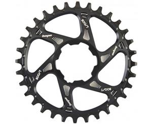 Hope Spiderless Retainer Narrow Wide Boost Chainring Black 30T