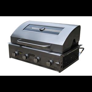 Jumbuck 4 Burner Built In Hooded Comet Plus BBQ