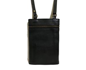 KAJA Clothing Venice Leather Travel Bag - Black