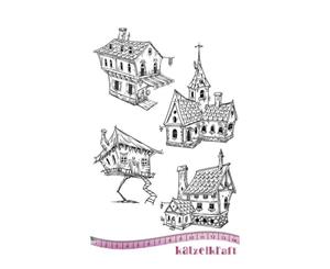 Katzelkraft - The houses - Rubber stamp