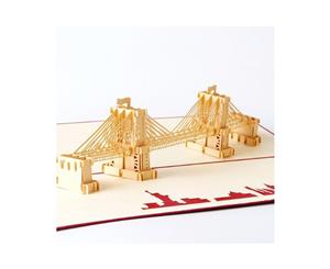 Large Brooklyn Bridge 3D Pop up Greeting Card