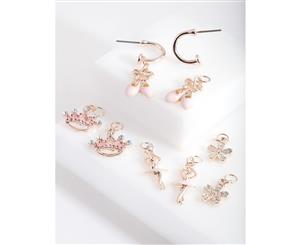 Lovisa Kids Rose Gold Ballerina Make Your Own Earring