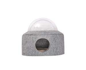 Michu Space Capsule Cat Bed - Grey