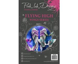 Pink Ink Designs - A5 Clear Stamp - Flying High