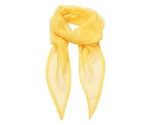 Premier Ladies/Womens Work Chiffon Formal Scarf (Sunflower) - RW2828