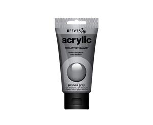 Reeves - Acrylic Paint 75ml - Paynes Grey 610