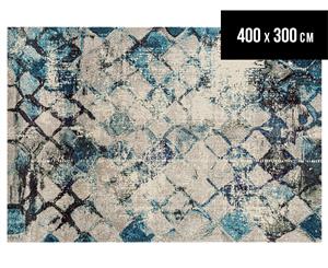 Rug Culture 400x300cm Crystal Modern Rug - Blue