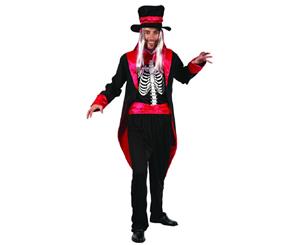 Skeleton Gentleman Adult Costume