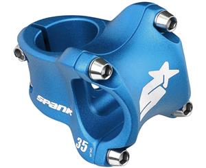 Spank Spike Race 2 Stem 35mm Blue