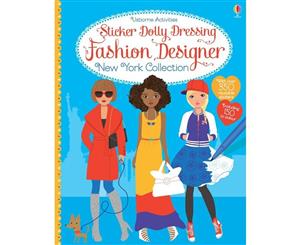 Sticker Dolly Dressing Fashion Designer New York Collection