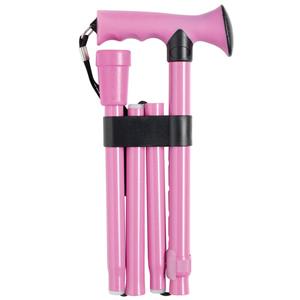 Surgipack 1283 Walking Stick Aluminium Pink Folding