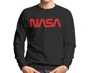 The NASA Logo 1975-1992 Men's Sweatshirt - Black