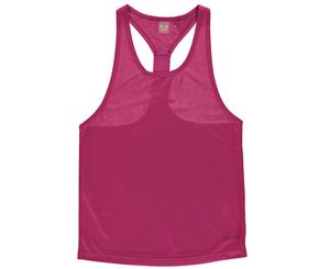 USA Pro Girls Boyfriend Tank Top Junior - Berry