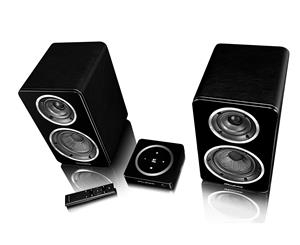 Wharfedale Diamond A1 Active Bookshelf Speakers - Black