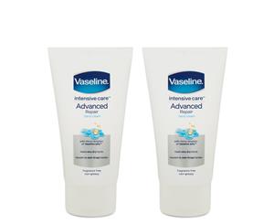 2 x Vaseline Intensive Care Advanced Repair Hand Cream 75mL