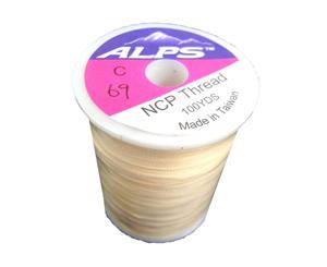 Alps 100yds of Tan Rod Wrapping Thread - Size C (0.2mm) Rod Binding Cotton