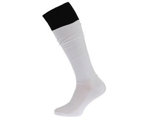 Apto Mens Contrast Football Sock (White/Black) - MB554