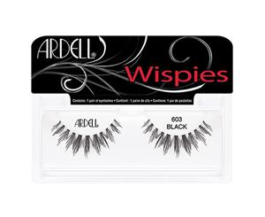 Ardell Strip False Fake Eye Lashes - Wispies 603 (Black)