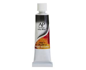 Art Prism Oil Paint 40ml - Ivory Black